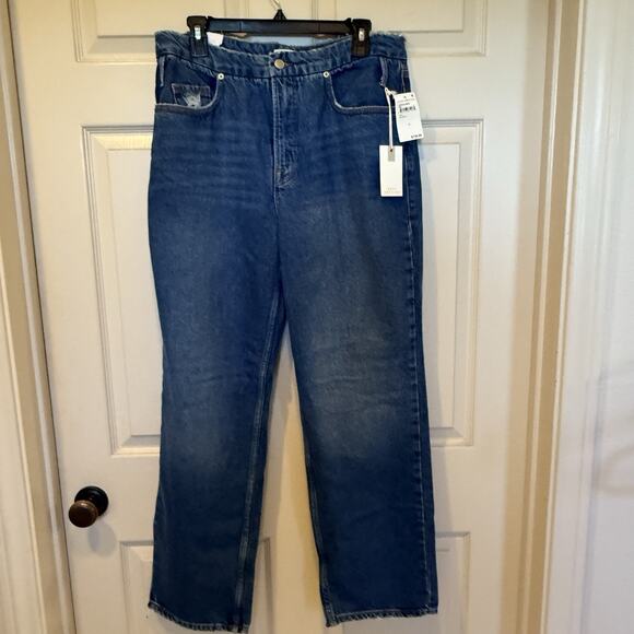 Good American Good 90s Wide Leg Jeans Baggy sz 10 / 30 NWT - Picture 1 of 10